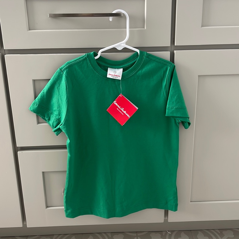 Beautiful bright green Cotten T-shirt. Never worn.